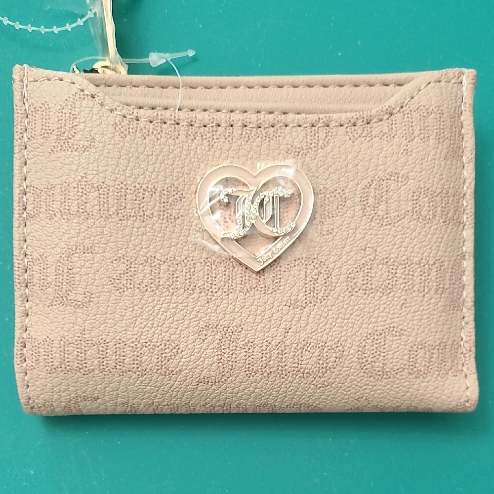 NWT Juicy Couture Flawless Bifold Wallet With Pullout Card Case